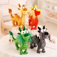 thumbnail image 5 of Year of 2024 Dragon Mascot Plush Doll Soft Stuffed Animal Doll 3D Standing Posture Chinese Zodiac Dr, 5 of 5