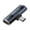 Grey, variant on Drrntien USB C Audios PD100W Charging Adapter Capability Quick Charging and Stable Audios Signal Transmission