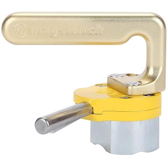 Magswitch Fixed Hand Lifter 235 Lifting Magnet for Flat Steel, Strong Magnetic Handle, On Off Heavy Duty Lifting Tool