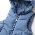 thumbnail image 5 of MEZZALL Girls Winter Coats Vests With Hood Sleeveless Kids Warm Quilted Jackets Stylish Casual Outerwear For Toddler Children Classic Dailywear, 5 of 9
