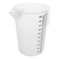 thumbnail image 2 of ColoMX Taza medidora: con asa y tapa, jarra grande de plástico de 5 l de grado alimenticio para leche, té, repostería y mezcla de líquidos, utensilio de cocina., 2 of 7