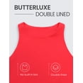 thumbnail image 3 of CRZ YOGA Womens Butterluxe Double Lined Cropped Tops Racerback Tanks Sleeveless Casual Workout Crop Shirts, 3 of 5
