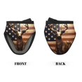 thumbnail image 2 of Pofeuu Deer American Flag Vintage Print Thickened Mini Silicone Oven Mitts Heat Resistant, Rubber Oven Mitt Gloves, Finger Pinch Grips, Pot Holder, Silicone Potholder, 2 of 7
