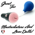 thumbnail image 3 of LeLuv Smooth Silicone Compact 89 ML Douche - Blue, 3 of 4