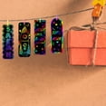 thumbnail image 4 of YAOMOBB Colored Scratch Paper Rainbow Scratch Bookmark Set DIY Art Kit with Hanging Hole for Gift and Party Favors Includes 48 Ribbons and Stylus, 4 of 6