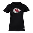 thumbnail image 1 of NFL Playera Aficionado Básica Kansas City Chiefs Negro para Mujer, Talla Chica, 1 of 5