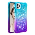 thumbnail image 2 of Funda para iPhone 11 PRO MAX Transparente con Brillos Carcasa Protectora Antigolpes con Glitter Brillante, 2 of 5