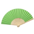thumbnail image 4 of Pattern Folding Dance Wedding Party Lace Silk Folding Hand Held Solid Color Fan, 4 of 4
