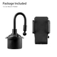 thumbnail image 3 of Cup Holder Phone Mount For Car Adjustable Stable Long Arm Cell Phone Holder Cradle Universal Navigation Rack, 3 of 9