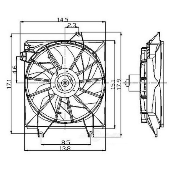 Engine Cooling Fan Assembly