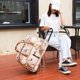 thumbnail image 3 of Maleta de viaje de gran capacidad para mujer, bolsas con ruedas, Oxford, equipaje rodante impermeable, bolsa de viaje con ruedas, 3 of 4