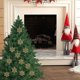 thumbnail image 4 of Set de adornos de copos de nieve de Navidad Pack de 12 | Decoraciones de árbol de plástico hueco de 10 cm • Efecto de purpurina • Colgante navideño blanco • Decoración navideña duradera y ligera, 4 of 6