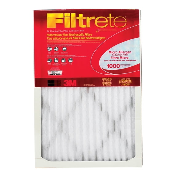 3M 9711DC-6 Micro Allergen Reduction Filters - 6 Pack