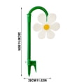 thumbnail image 3 of Rociador de agua para jardín exterior, patrón de rociado ajustable, cabezal de aspersor de metal, construcción duradera, para césped, 4 modos de rociado, cobertura de 9.8 pulgadas,Wsvlmg, 3 of 9