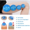 thumbnail image 3 of Juego de terapia de ventosas de silicona, juego de ventosas profesionales para estudio y hogar, tazas de terapia de masaje, kit de ventosas para reducción de celulitis, 3 of 5