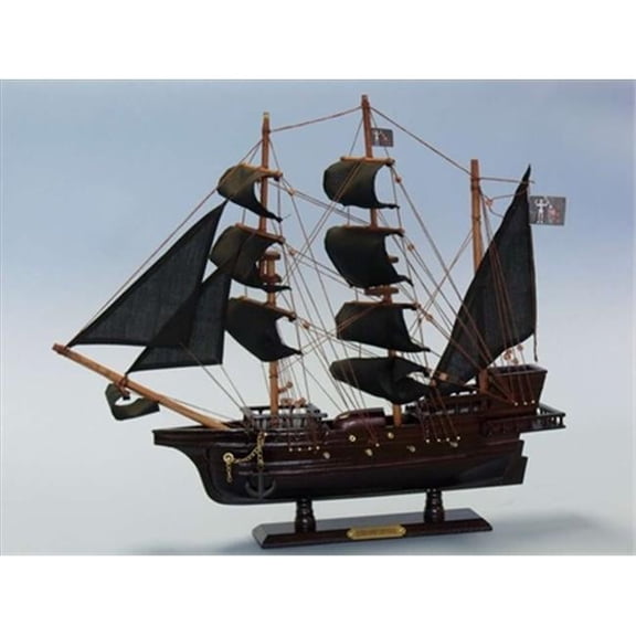 Blackbeards Queen Annes Revenge 20 in. Decorative Model Pirate Ships