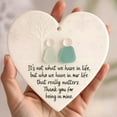 thumbnail image 5 of Heart-Shaped Sea Glass Friendship Decor,Friendship Heart Ornament,Decorated with Inspirational Quotes, a Meaningful Gift for Friends, Home Decor (3), 5 of 5
