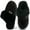 Black, variant on Ecetana Slippers for Women Memory Foam Fluffy Soft Lined Warm Slip On House Shoes