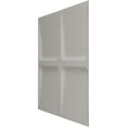 thumbnail image 4 of 19 5/8"W x 19 5/8"H Galveston EnduraWall Decorative 3D Wall Panel, Universal Aged Metallic Weathered Steel (Covers 2.67 Sq. Ft.), 4 of 6