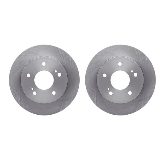 Dynamic Friction Company Rear Brake Rotors 6002-67046