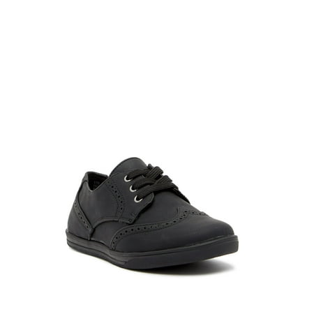 Scott David CHANDLER Toddler Youth Boys Black Wingtip Sneaker Shoes