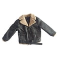 thumbnail image 4 of Figura de acción masculina a escala 1/12, chaqueta, accesorios de moda para muñecas masculinas, disfraz, ropa informal Negro, 4 of 9