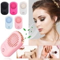 thumbnail image 3 of Eyelash Dryer, Red, 1 Pc with Usb Cableeyelash Fan, Usb Rechargeable Portable Mini Handheld Eyelash Fan Dryer with Adjustable Speed and Lanyard, Easter Mother'S Day Gift Makeup Organizers, 3 of 5