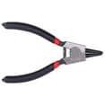 thumbnail image 1 of Durable Carbon Steel Snap Ring Pliers with Rubber Grip, 5-Inch Manual Repair Tool for Professional C Ring Installation and Removal, Easy to Operate with Spring Loaded Action and Non-Slip Handle for, 1 of 6