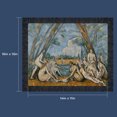 thumbnail image 2 of Large Bathers By Paul Czenne, World Famous Wall Art Collection, Framed Abstract Wall Decor for Your Bedroom or Living Room, 11x14, 2460CH, 2 of 7