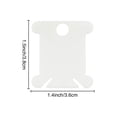 thumbnail image 3 of Agiferg 120 Pieces Plastic Floss Bobbins for Embroidery Floss Organizer, 3 of 9