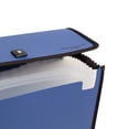thumbnail image 4 of U BRANDS Performance Poly 13 Pocket Expandable File Folder, Blue, 4565U, 4 of 7