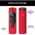 thumbnail image 3 of Tout Neuf, Fabriqué pour Amazon Housse de Télécommande, pour Alexa Voice Remote Lite - Rouge Bonbon, 3 of 5