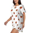 thumbnail image 2 of Xecao Hand Drawn Strawberry print Swimsuit for women, Summer-ready, sporty style.Quick-dry fabric. Many sizes & colors., 2 of 9