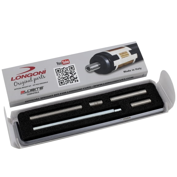LONGONI Billiard Pool Carom Cue Weight Kit w/Allen Key Extension
