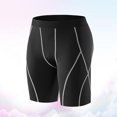 thumbnail image 2 of KAKOWELY Mallas de baloncesto para hombre, pantalones ajustados para entrenamiento físico y correr, pantalones cortos deportivos prácticos para exteriores (talla XL), 2 of 4