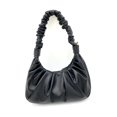 thumbnail image 1 of Bolso de mano de mujer Gabbi Ruched Hobo negro JAMW Sencillez, 1 of 5
