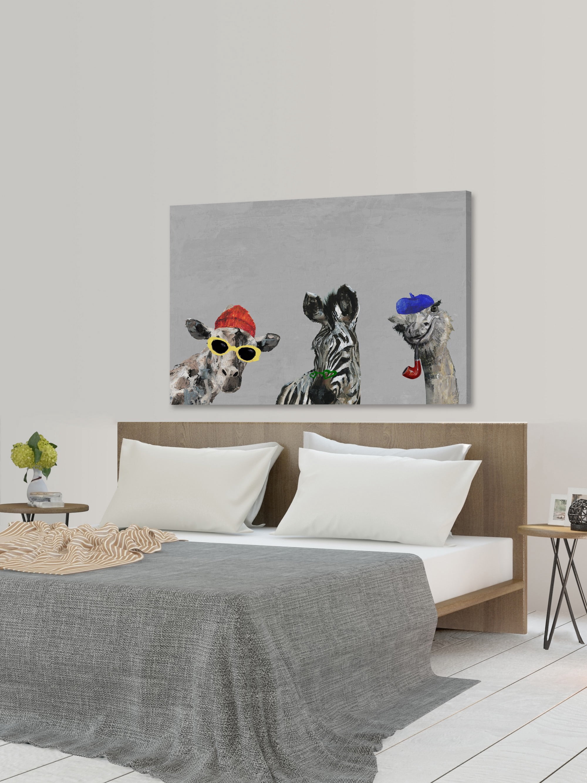 Happening Bunch IV Painting Print on Wrapped Canvas