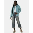 thumbnail image 2 of Time and Tru Women's High Rise Relaxed Boyfriend Jeans, 26" Inseam, Sizes 0-22, 2 of 5