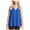 Blue - brightblue, variant on Karen Kane Womens Embellished Tank Top, White, X-Small