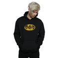 thumbnail image 2 of DC Comics Mens Batman Japanese Logo Yellow Hoodie, 2 of 3