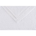 thumbnail image 3 of Melocotton Paquete de 100 Toallas Faciales Blancas Ginesta, Linea Hotelera,100% Algodón Hilo Open (30 x 30 xm), 3 of 3