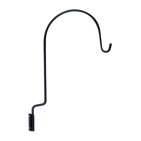 PANACEA Cintre Terrasse 12 Pouces Noir (Lot de 1)