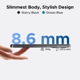 thumbnail image 3 of DOOGEE Note 59 5G Unlocked Cell Phone,Android 15 Phone,32GB+128GB/2TB Expand Android Phone with 6.75"HD+120Hz,5G Dual SIM Smartphone,6250mAh Battery,16MP+8MP,Octa Core/Widevine L1/ GPS, 3 of 8