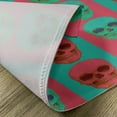thumbnail image 5 of Ambesonne Modern Place Mats Set of 4, Skull Gothic, Standard Size, Jade Green Magenta, 5 of 6