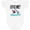 AA-White, variant on Feed Me with Shark Head Boys or Girls Baby Bodysuit