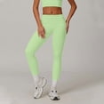 thumbnail image 4 of No Front Seam High Waisted Workout Leggings for Women Buttery Soft Yoga Pants Gym Athletic Tights, 4 of 5