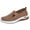 Coffee, variant on Modisza Slip on Walking Shoes for Women Breathable Summer Workout Sneakers Elderly Comfortable Low Wedge Hiking Shoe Beige Size 6