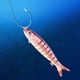 thumbnail image 4 of Señuelo de pesca de lubina, cebo de natación segmentado animado, hundimiento lento, realista, duro Un rosa, 4 of 8