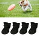 thumbnail image 5 of Botas Impermebles de Silicona para perros y mascotas, Zapatos antideslizantes para la lluvia, 4 UDS., 5 of 7