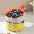 thumbnail image 2 of XGFHYJEH Colander, Small Colander, Colander Plastic, Berry Colander, Kitchen Colander, Fruit Colander, Small Colander for Fruit and Veggies, 2 of 6